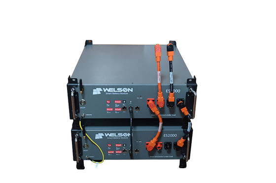 Lithium ESS Battery System LFP2600  ES2000 PLUS 51.2V 50AH Energy Management System