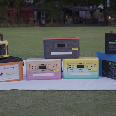 2000w Portable Power Stations Lifepo4 12 Volt Lithium 120Ah Li Ion Battery Solar System