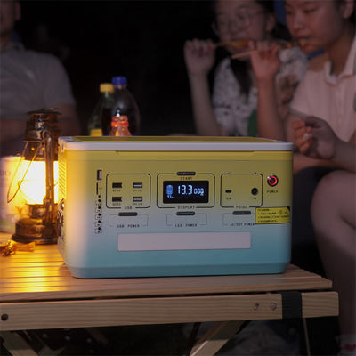 500 Watt 500w Li-Ion Portable Power Stations Supply Outdoor 14.8V 33.8Ah