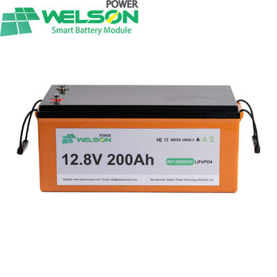 RV Lifepo4 Car Battery Waterproof IP65 12.8V 25.6v 100Ah 50ah Lithium Ion Solar Energy Storage