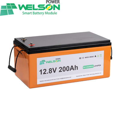 RV Lifepo4 Car Battery Waterproof IP65 12.8V 25.6v 100Ah 50ah Lithium Ion Solar Energy Storage