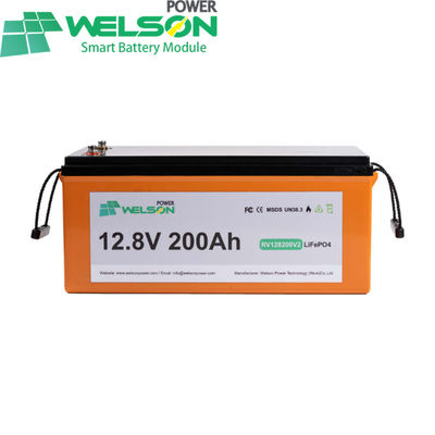 RV Lifepo4 Car Battery Waterproof IP65 12.8V 25.6v 100Ah 50ah Lithium Ion Solar Energy Storage