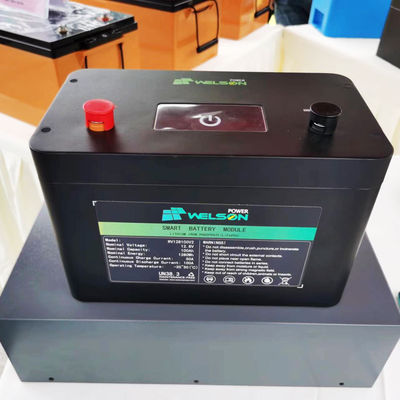 Rack Mount 12V 100Ah RV Lifepo4 Battery Ev Rechargeable Solar