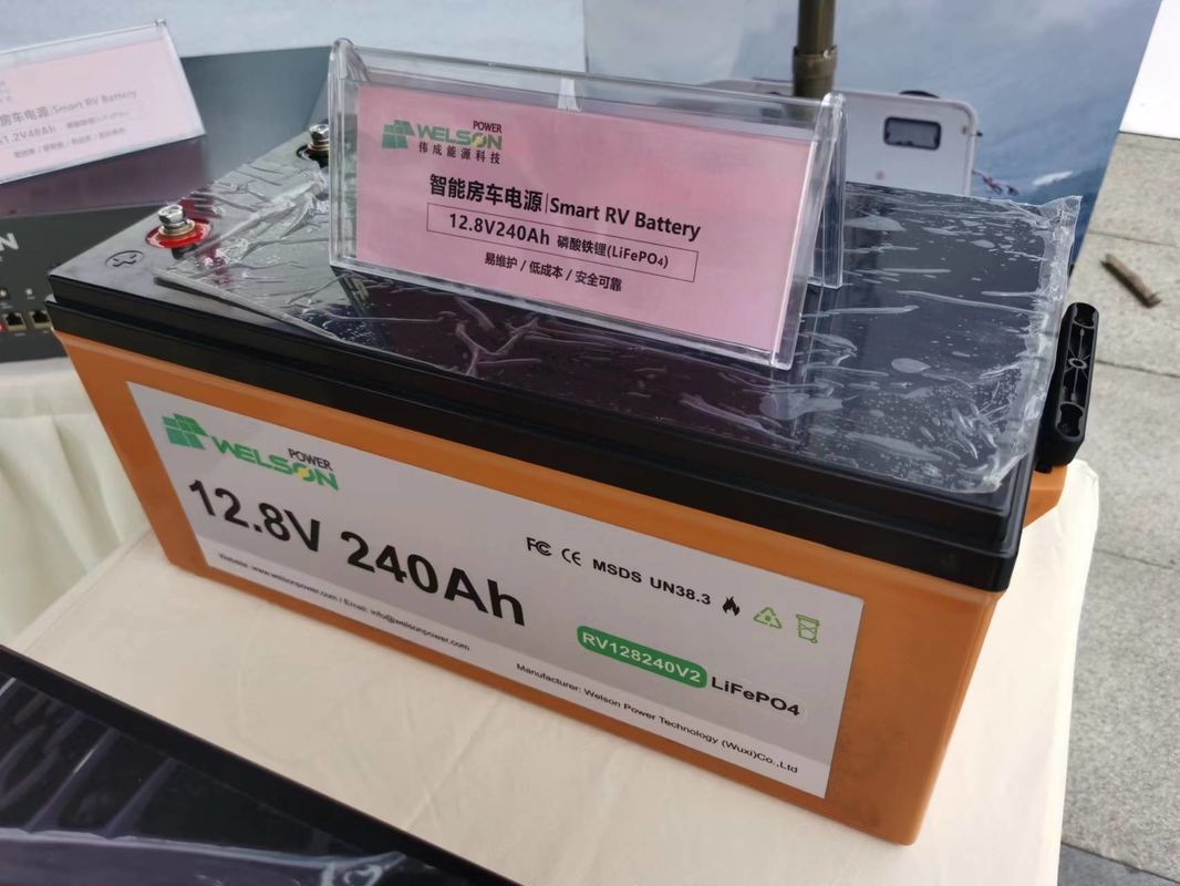 WelsonPower House Rechargeable Lifepo4 Battery 300ah 12 Volt Battery Deep Cycle Rv  Lithium Caravan